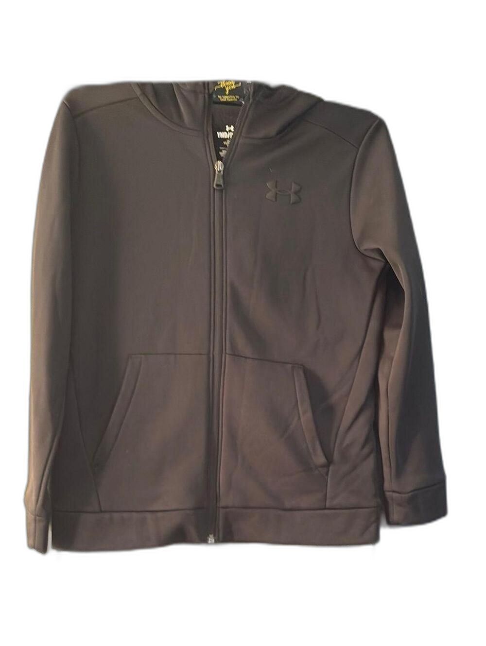 Under Armour Kid's Black Jacket-MD